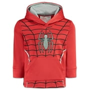 Marvel Spider-Man Toddler Boys Fleece Athletic Hoodie Toddler to Big Kid